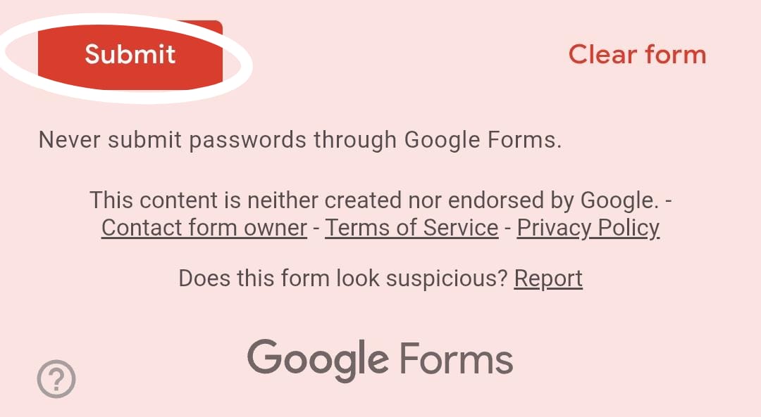 Submit Form